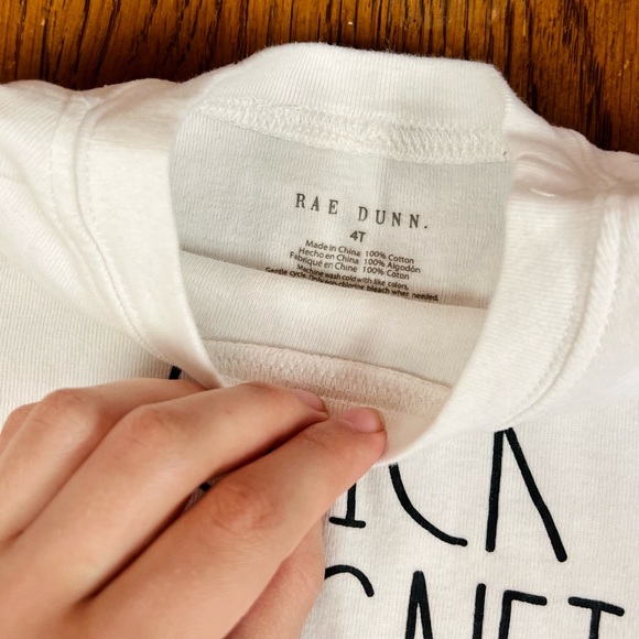 RAE DUNN, 4T Kids Chick Magnet Shirt and Pants Set - Picture 3 of 7